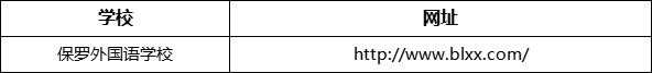 眉山市保羅外國(guó)語學(xué)校網(wǎng)址是什么？