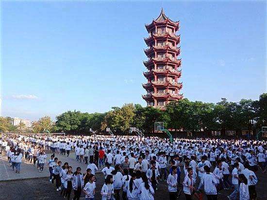 隆昌縣第二中學校園風采