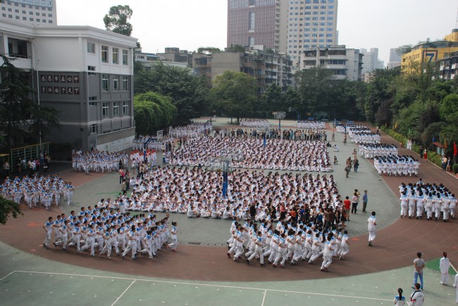 成都石室聯(lián)合中學(xué)校園風(fēng)采