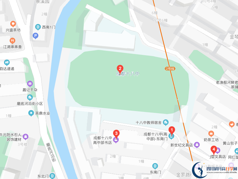 成都十八中學(xué)校地址在哪里？