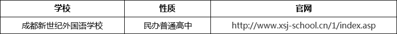 成都市成都新世紀(jì)外國語學(xué)校官網(wǎng)、網(wǎng)址、官方網(wǎng)站